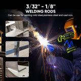 Upgraded Welding hine 110V Handheld with IGBT Inverter 6 Variable Current Adjustment, Portable ARC Welder Gun