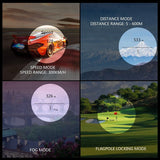 Rangefinder Laser Distance Meter Hunting Tape Measure Speed Tester Golf Slope Adjusted Mode Telescope