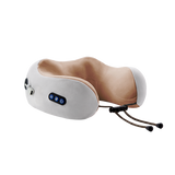 New Type Inflatable Microcurrent Electric Neck Heating Massage U Shape Massage Pillows With Battery Operated