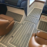 240X 45cm EVA for Marine Yacht RV Self Adhesive Teak Deck Sheet Boat Synthetic Foam Floor Mat