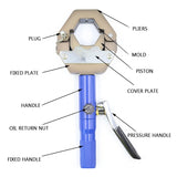 Manual portable car air-conditioning hydraulic hine hose crimping tool