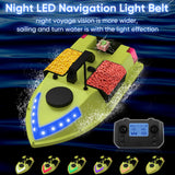 GPS RC 600M Wireless Remote Control Fishing Feeder Boat with 3 Bait Containers 5200mAh/12000mAh