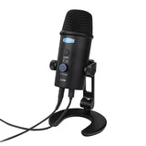 Alctron CU48 broadcasting condenser mic mute function dual capsule design for conference,live streaming and instrument