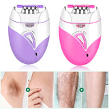 Painless Electric Epilator Depilatory Woman Hair Remover Female Shaving Machine Rechargeable Bikini Leg Razor with Light