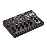 Digital Audio Mixer Professional Digital Sound Table Stereo Karaoke Live Broadcast Mixing Console Audio Console 10 Channels