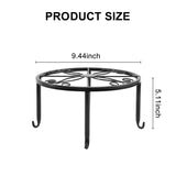4 Pieces Of Indoor And Outdoor Metal Rust-Proof Plant Stand, Classic Flower Pot Stand