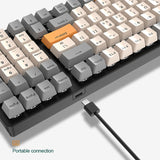 K96 Gaming nical RGB Backlight 100 Key Hotswap Red/Green Switch 2.4G/BT5.0 Wireless Keyboard for PC Computer Gamer