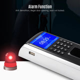 Fingerprint Access Control Attendance hine Biometric Time Clock Employee Checking-in Recorder Fingerprint/Password/ID