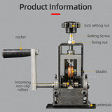 Manual hine, Stripper hine with Hand Crank Portable, Wire Stripping Tool for Scrap Copper Recycg