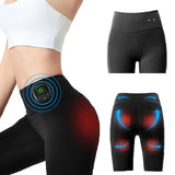 High Waist Yoga Pants with EMS Muscle Buttocks Hip Trainer Abdominal ABS Stimulator Fiess Body Slimming Massager