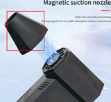 130000 RPM Mini Turbo Jet Fan Violent Turbofan USB Rechargeable Brushless Motor 52m/s High Speed Duct Blower