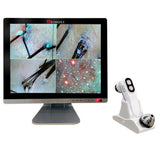 New 15inch HD Scalp/Skin /Hair Follicle Detector 16G Electric UV Testing Analysis Magnifier Professional 50X/200X Skin Analyzer