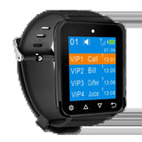 Wireless transmitter cafe hotel restaurant service system IP65 portable watch pager