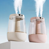 1pc, 101.44oz Cool Mist Humidifier With Double Spray Head, Bedroom Night Light Humidifier, For Home Nursery Plant Humidifier