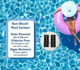 Ionizer Swimming SPA Fountain Cleaning Equipment Purifier Solar Pool Cleaner for Above Ground and Inground