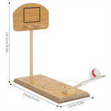 Wooden Finger Shooting-Game,Mini Desktop Game,Funny Basketball Game,Sports Toy Gifts for