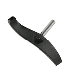 8.6 Inch Detachable Cast Iron Woodworking Lathe Tool Rest Turning Lathe Tool Rest Woodworking Spindle Tool Rest Diameter 16/25MM