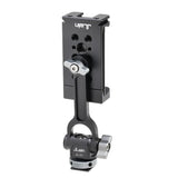 Metal Phone Clip Camera Tripod Head Desktop Stand Professional Fixed Live Cold Shoe Akka Interface