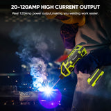 Upgraded Welding hine 110V Handheld with IGBT Inverter 6 Variable Current Adjustment, Portable ARC Welder Gun