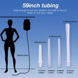 2X 2000Ml Constipation Flusher Feminine Hygiene Enema Bag Sets