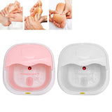 Electric Heating Massage Footbath Bucket Household Folding Red Light Foot Spa Machine Folding Foot Bath Basin Health Care