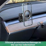 Tesla Model 3/y Magnetic Phone Holder Cradle Stand for Iphone Easy Installation Air Vent Mount Secure Fit Cell
