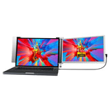 14 inches Expansion Screen - Portable Foldable FHD 1920*1080 IPS Dual-screen Monitor for 14 - 17.3" Laptop