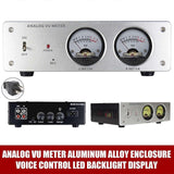 VU Meter Head Level Meter Aluminum Panel LED With Sound Control Driver Board DIY