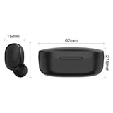 TWS Bluetooth Earphone HIFI Stereo Noice Cancelling Headset Dual Connection Wireless Headphone Sport Earbuds With Microphone