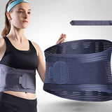 S-3XL Adjustable Waist Belt Lumbar Support Men and Women Back Waist Support Brace Double Banded Lumbar Support