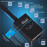 Anti Spy Candid Wireless RF Signal Detector Bug GSM GPS Tracker Hidden Camera Eavesdropping Device Military Professional Version