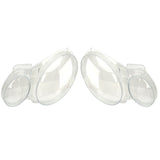 Headlight Lampshade Plastic 1 Pair Improve Lighting Effect Car Headlight Lens Cover for E Class E350 E500 E550 2002 To 2008