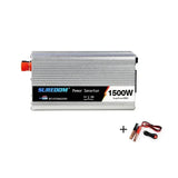 1000W Peak Power Inverter DC 12V to AC 110V/220V Auto Portable Charger Converter Adapter Modified Sine Wave Universal Socket