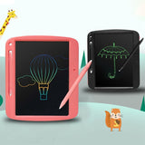 Rechargeable LCD Writing For Kids, 9 Inch Colorful Doodle Board, Erasable Tablet Drawing Pad