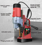 Electric 220V Multifunctional Magnetic Floor Drill Portable Industrial Grade Drilling hine