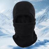 Windproof Warm Neck Gaiter Soft Winter Cold Weather Hat Ski Masque Fleece ed Full Face Cover