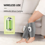 3 Mode Wireless Air Pressure Massager Eletric Airbag Compresstion Leg Massage Foot Calf Muscle Relax Blood Circulation