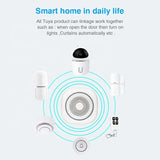 Smart System+Doorbell 3in1 P2P PIR Motion Detector Door Contact Home Security Alarm Sensor
