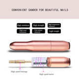 Multifunctional USB Powered Nail Sander Pen Portable High Speed Nail Tool Nail Remover Manicure To Remove Dead Skin