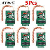 5Pcs Large Power 4km Wireless RF Remote Control Transmitter Kit 433Mhz Distance 4000 Meters for Arduino ARM Launch Module