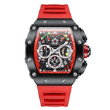 New Luxury Men Watch  ONOLA Fashion Fully Automatic Mechanical Watches Man Unique Design Waterproof Tape Watch Wristwatch