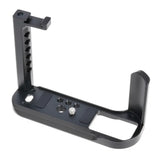XT50 Alloy Rabbit cage Rig Handle Arm support bracket Stabilizer hotshoe for fujifilm X-T50 camera video led microphone tripod