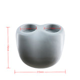 Soft PU Massage Bathtub Light Gray Shower Bath Spa Bracket For Wine Beer Drink Coffee Bathroom Hot Tub Cup Stand