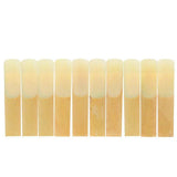 ammoon 10-pack Pieces Strength 2.5/3.0 Bamboo Reeds for Eb Alto Saxophone Sax Accessories