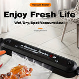 1set Vacuum Sealer Machine Food Vacuum Sealer Automatic Air Sealing System For Food Storage
