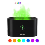 1pc USB Rechargeable Flameless Aromatherapy Diffuser with Ultrasonic Technology for Home and Bedroom