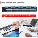 WiFi iSCAN Wireless Mini Portable A4 Document Scanner with 32G TF Card Images JPG PDF Formate Reader Pen 1050 dpi USB Wired