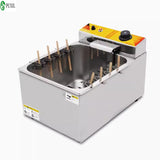 220V/ 110V 12L commercial cheese corn hot dog stick fryer mozzarella frying snack hine