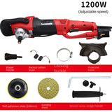 New 1200W Mill Water Injection Electric Small Household Stone Marble Crystal Polishing hine