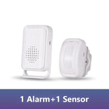 Home Security Wireless Motion Sensor 36 Chime Welcome Alarm Entry Doorbell with Infrared Detector Induction Night Light